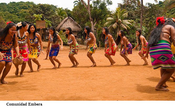 FOTO DE LA COMUNIDAD EMBERA