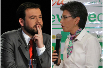 Carlos Galán y Claudia López