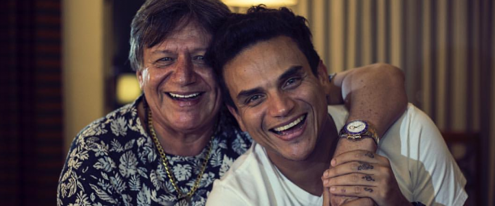 Silvestre Dangond y papá