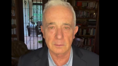 Expresidente Alvaro Uribe Vélez pantallazo