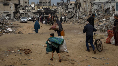 Crece la cifra de desplazados en Gaza