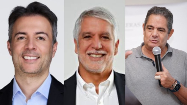 Daniel Quintero, Enrique Peñalosa y Germán Vargas Lleras