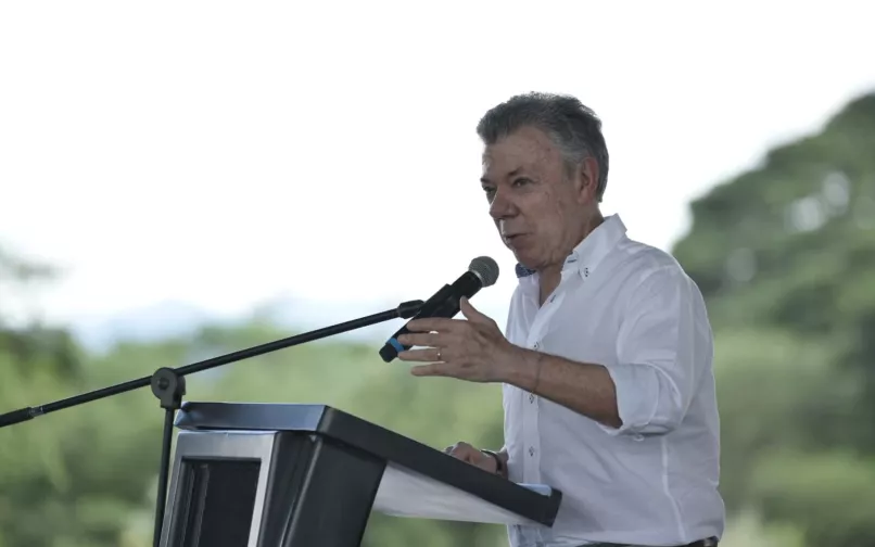 Expresidente Juan Manuel Santos