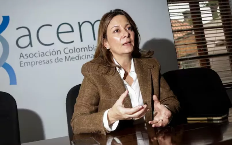 Ana María Vesga, presidenta de Acemi.