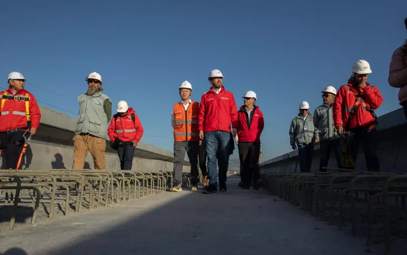 avance metro bogotá