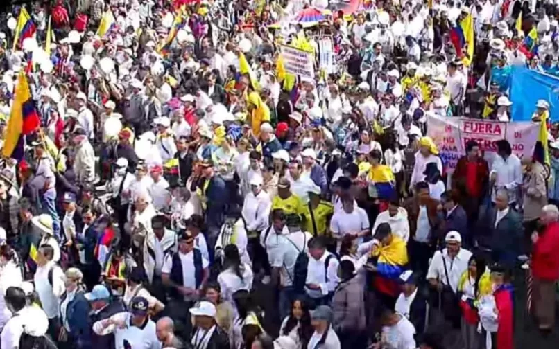 refuerzan seguridad marcha del silencio