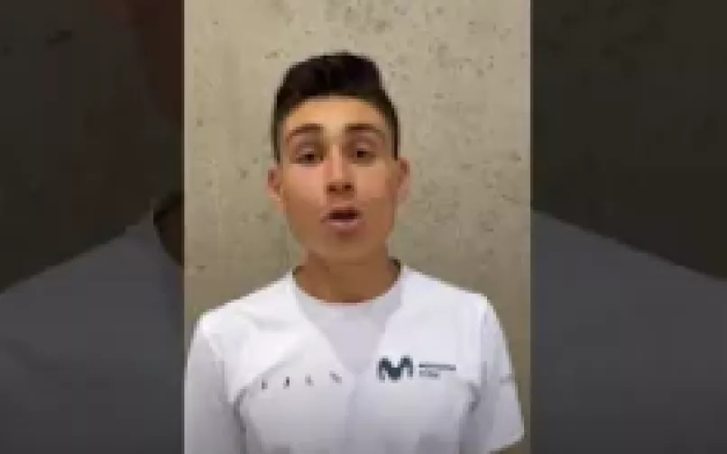 Einer Rubio del Movistar Team