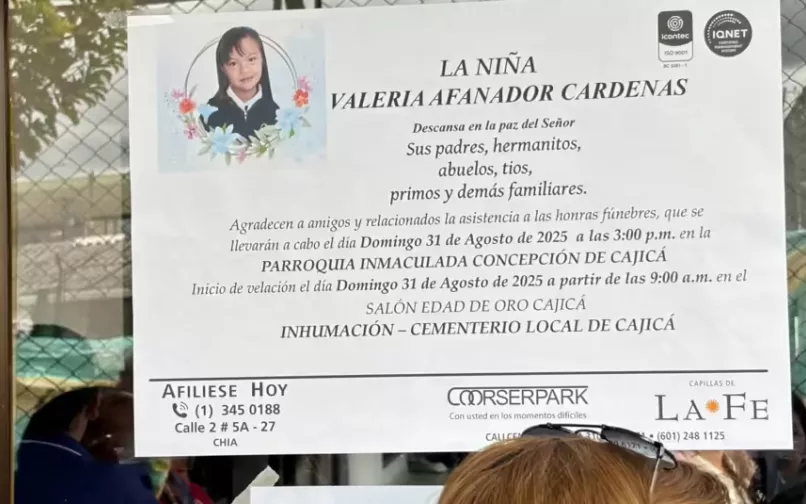 exequias valeria afanador