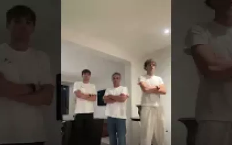 Juan Pablo Montoya baila en redes sociales
