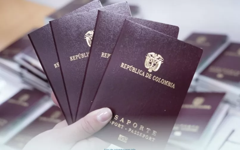 Pasaportes colombianos