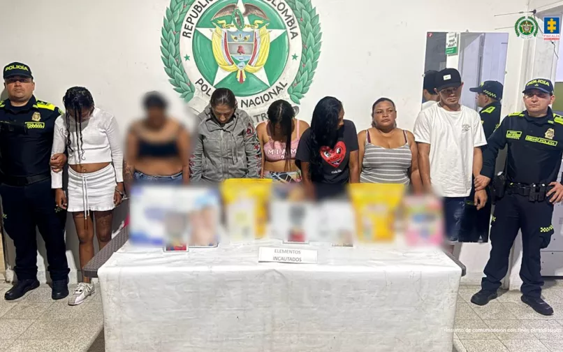 Siete personas fueron presentadas ante un juez penal de control de garantías e imputadas