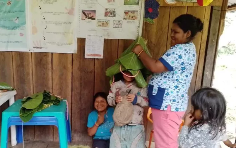 Niños indígenas ICBF