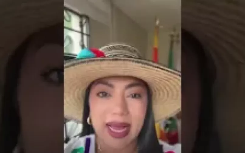 Senadora Peralta captura de pantalla
