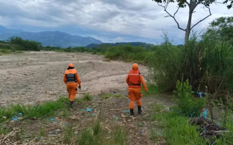 Creciente súbita en la vereda Puerto Unión