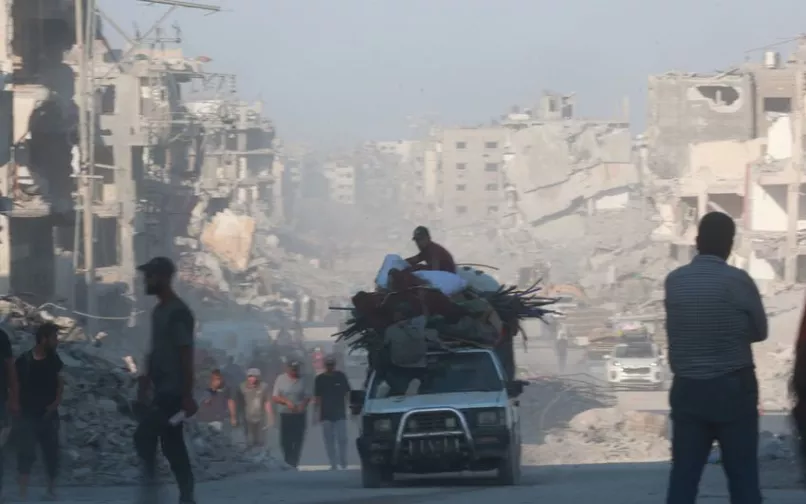 Franja de Gaza octubre 2025