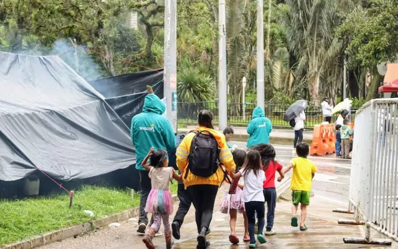 Indígenas Embera en el Parque Nacional