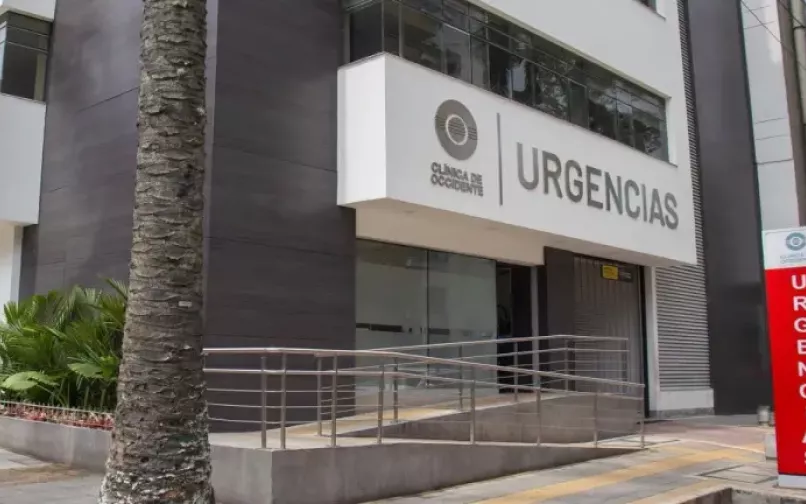 Servicio de urgencias de la Clínica de Occidente en Cali