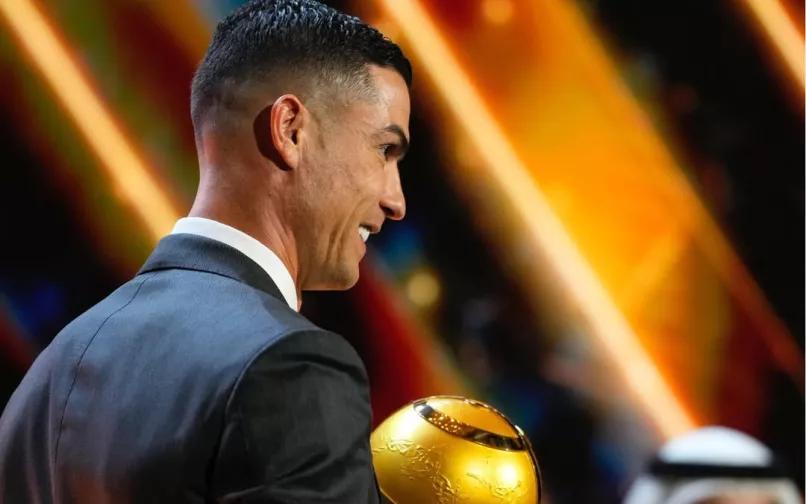 Cristiano Ronaldo presenta el Globe Sports Award