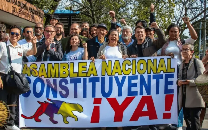 Comité de inscripción de la Asamblea Constituyente. Tomada de X: @PetroGustavo