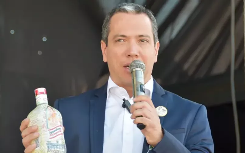 Esteban Ramos Maya, gerente de la Fábrica de Licores de Antioquia
