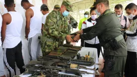 13 disidentes de las Farc se entregaron a las autoridades