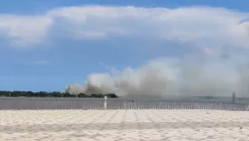 INCENDIO EN ISLA SALAMANCA