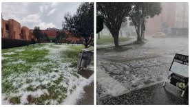 GRANIZADA EN BOGOTÁ 22 NOV