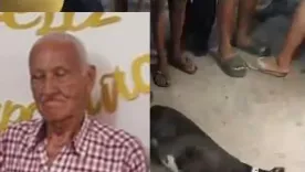 Juan de Jesús Hernández Fragozo de 93 años fue atacado mortalmente en el cuello por un perro pitbull