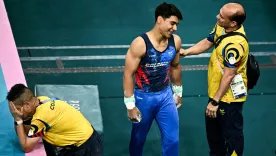 Ángel Barajas medallista