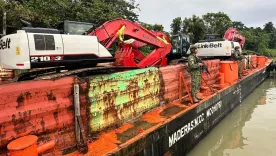 Maquinaria incautada Nariño