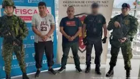 Desmantelan banda criminal integrada por miembros de la Fuerza Pública y exFarc dedicada al tráfico de armas