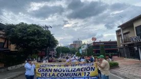 protesta bucaramanga zona rosa