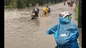 Autopista norte lluvias