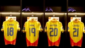 Camisetas jugadores Colombia