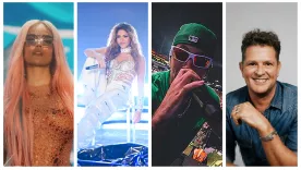 karol g, shakira, feid, carlos vives