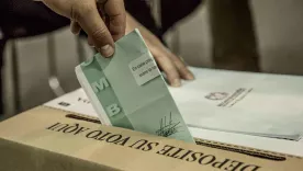 mesa de votación registraduría