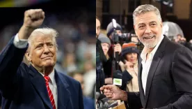 donald trump y george clooney 25