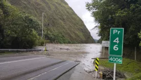 Emergencia en la vía Bogotá – Villavicencio