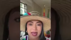Senadora Peralta captura de pantalla
