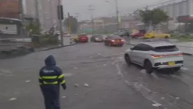 inundaciones en bogota tras fuerte aguacero 