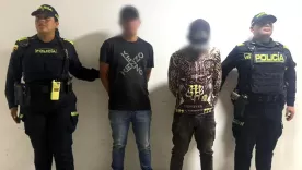 Capturados por lanzar granada artesanal de bajo poder destructivo