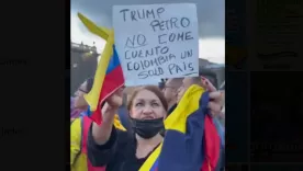 Marchas a favor de Petro