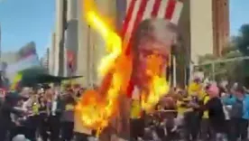 Quema bandera