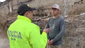 Captura de alias 'El Solitario'. Tomada de Policía Metropolitana de Bucaramanga. 