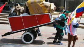Recicladores en Bogotá