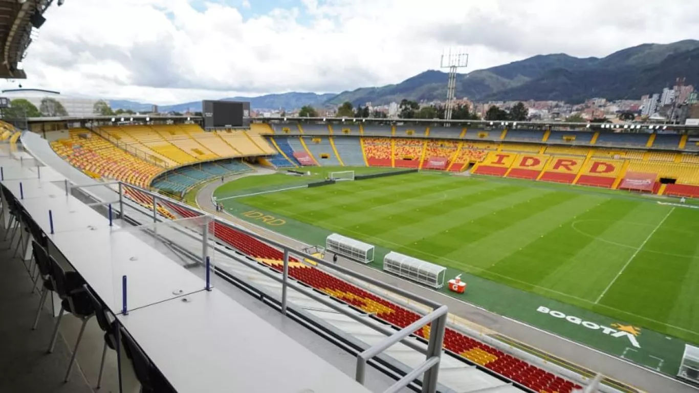 Estadio El Campín en Bogotá