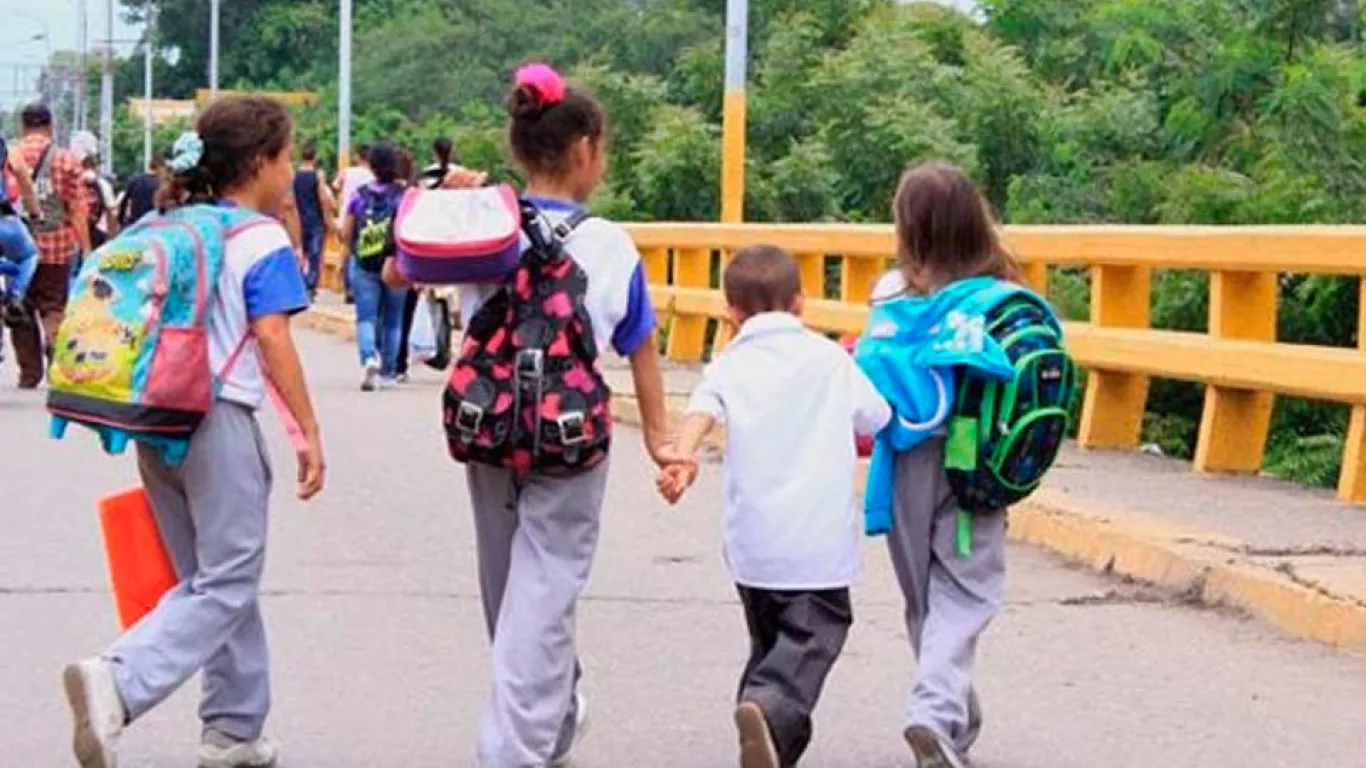 Estudiantes de Venezuela en Bogotá