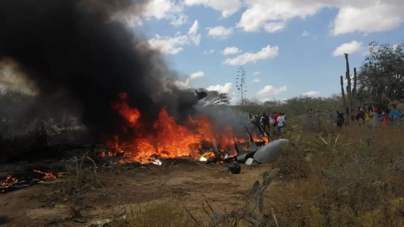 Accidente helicóptero ruso