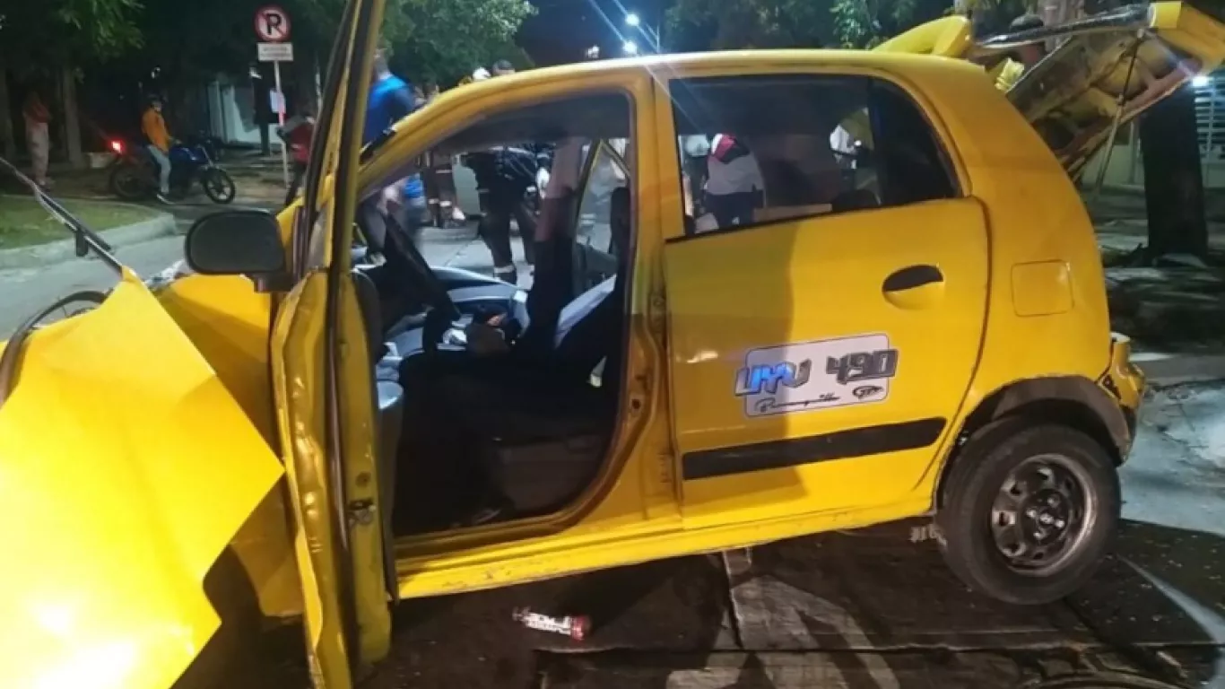 Grave accidente deja ocho heridos en Barranquilla