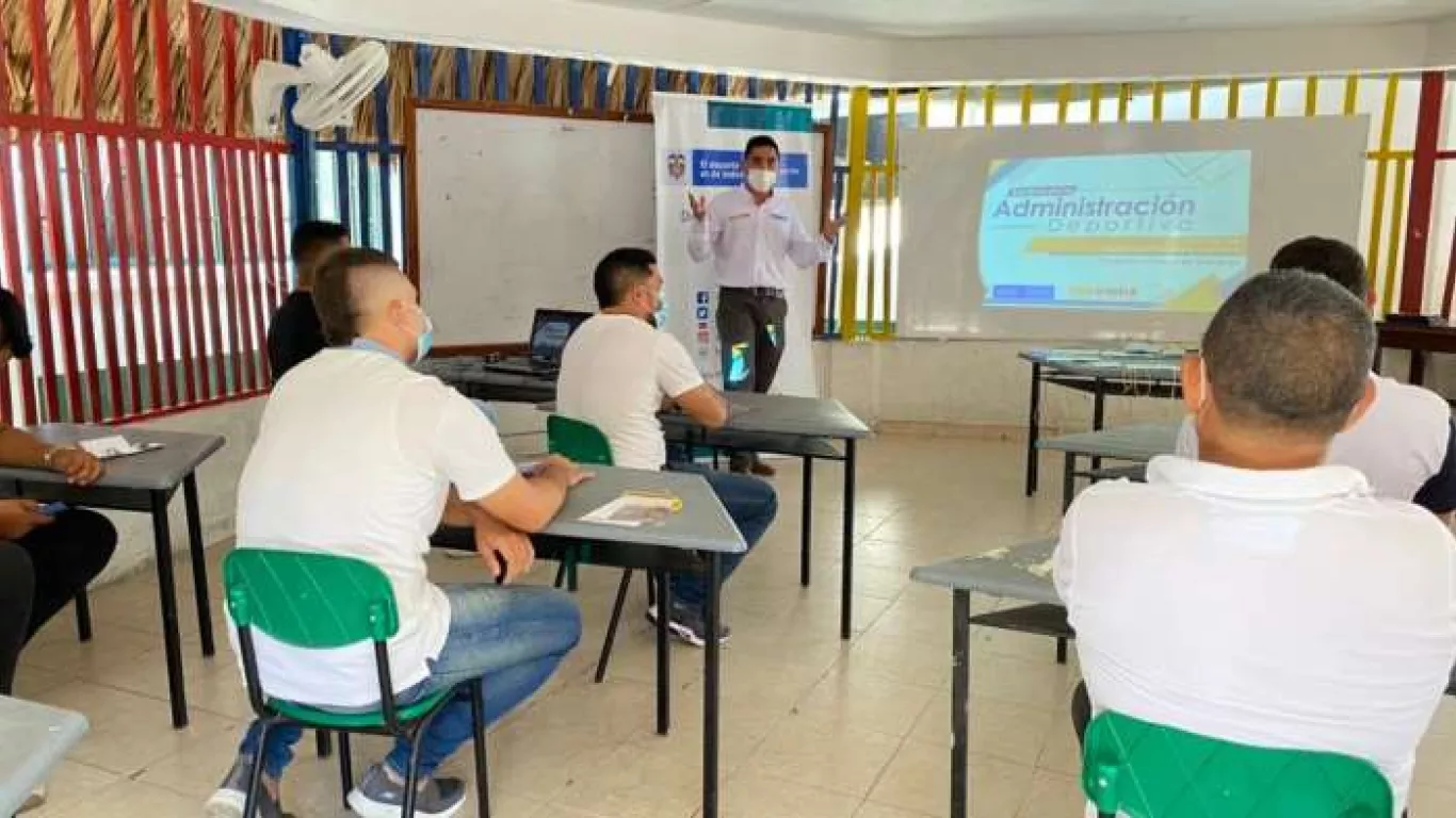 Jóvenes deportistas